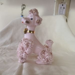 Lefton Pink Spaghetti Poodle